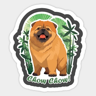 Chow Chow! Sticker